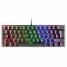 Teclado Mars Gaming MK60 Negro Qwerty Español