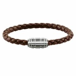 Pulsera Unisex Thomas Sabo UB0019-823-2 Plateado Marrón 18,5 cm 16,5 cm