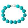 Pulsera Mujer Thomas Sabo KT0146-869-17-L16 Azul 19 cm