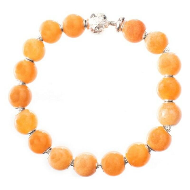 Pulsera Mujer Thomas Sabo KT0142-866-10-L17 Naranja 20 cm