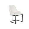 Silla de Comedor Home ESPRIT Blanco Negro 54 x 61 x 82,5 cm