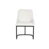 Silla de Comedor Home ESPRIT Blanco Negro 54 x 61 x 82,5 cm