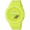 Reloj Unisex Casio G-Shock GA-2100-9A9ER Amarillo (Ø 44,5 mm)