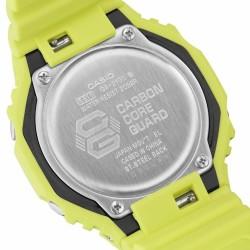 Reloj Unisex Casio G-Shock GA-2100-9A9ER Amarillo (Ø 44,5 mm)