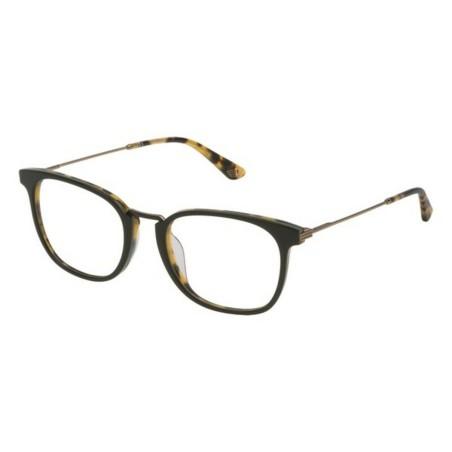 Montura de Gafas Hombre Police VPL6865106E3 Verde Havana (ø 51 mm)