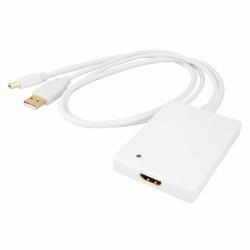 Adaptador Mini DisplayPort a HDMI Urban Factory CBB21UF              Blanco