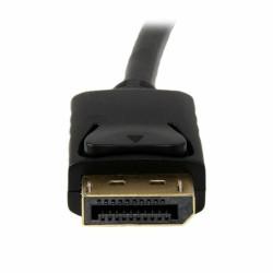 Adaptador DisplayPort a VGA Startech DP2VGAMM6B           (1,8 m) Negro 1.8 m