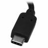 Adaptador de Red USB C Startech US1GC30PD Gigabit Ethernet Negro