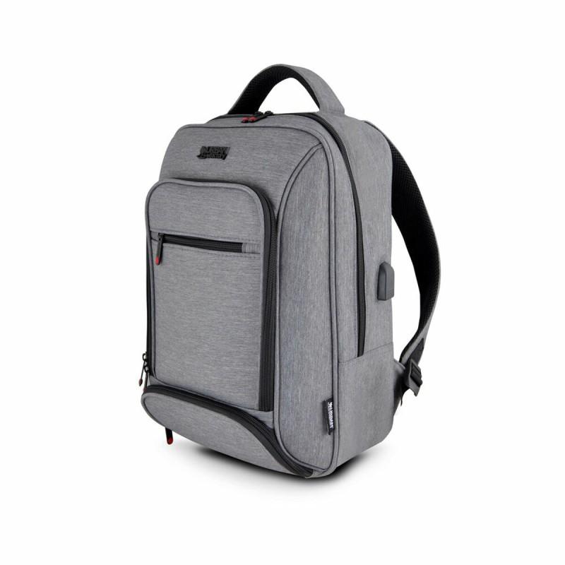 Mochila para Portátil Urban Factory MCE15UF Gris 15.6"