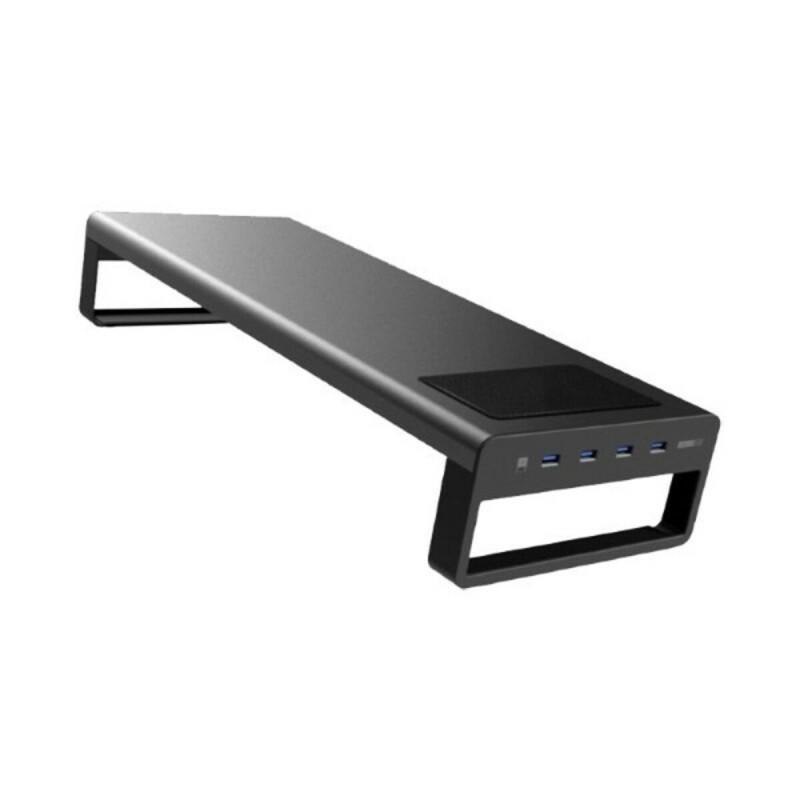 Soporte de Mesa para Pantalla iggual IGG316900 USB 3.0 Negro