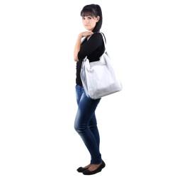 Bolso Mujer Calvin Klein 0813EB001-CK105-6308 Blanco 37 x 32 x 14 cm