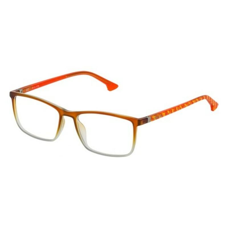 Montura de Gafas Police VK0525104GF Naranja Ø 51 mm Infantil