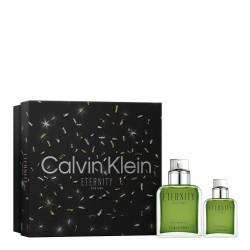 Set de Perfume Hombre Calvin Klein EDP Eternity 2 Piezas