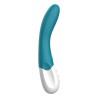 Vibrador Punto G Liebe Bend It Azul oscuro Azul Océano 30 x 40 cm