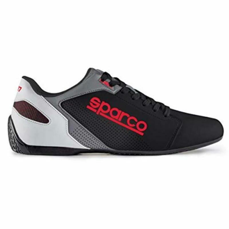 Zapatillas Casual Hombre Sparco SL-17 Negro/Rojo