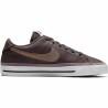 Zapatillas Casual Mujer Nike Court Legacy B W Marrón