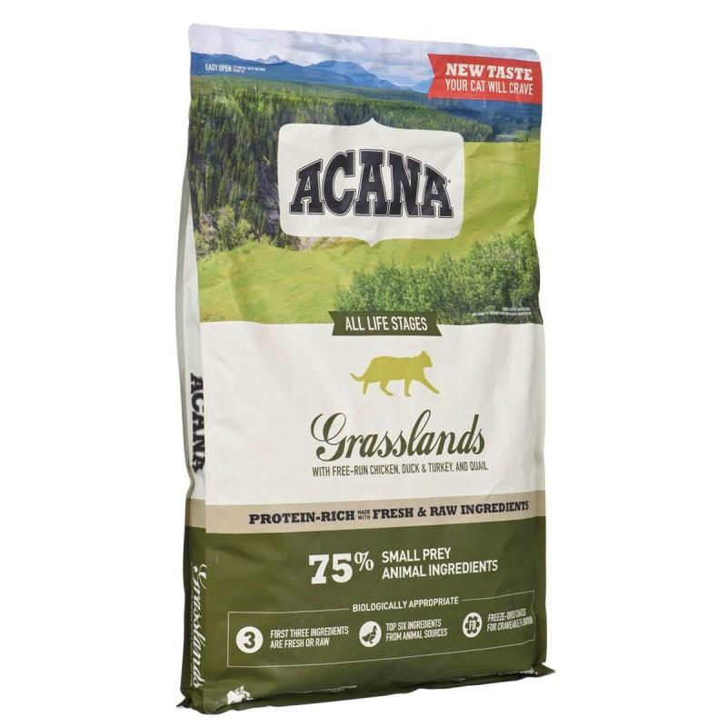 Comida para gato Acana Grasslands Pollo Pescado Cordero 4,5 Kg