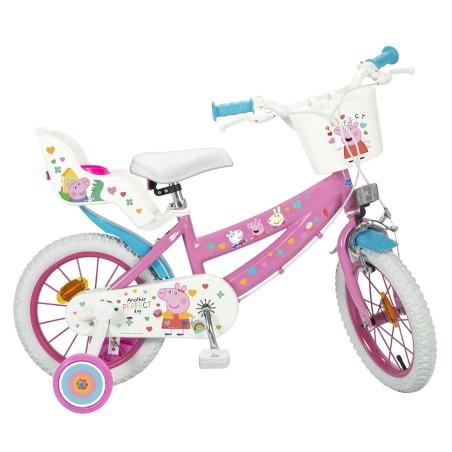 Bicicleta Infantil Peppa Pig   14" Rosa