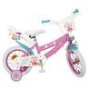 Bicicleta Infantil Peppa Pig   14" Rosa