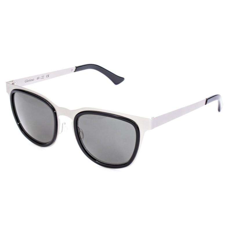 Gafas de Sol Unisex LGR GLORIOSO-SILVER-01 Ø 49 mm