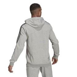 Sudadera con Capucha Hombre Adidas X Star Wars: The Mandalorian Gris claro