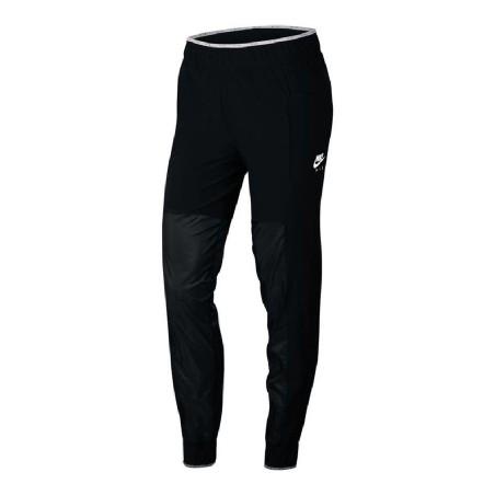 Pantalón Largo Deportivo Nike Air Negro Mujer Gris