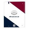 Carpeta de anillas F.C. Barcelona Corporativa A4 Azul Granate (27 x 32 x 3.5 cm) (35 mm)