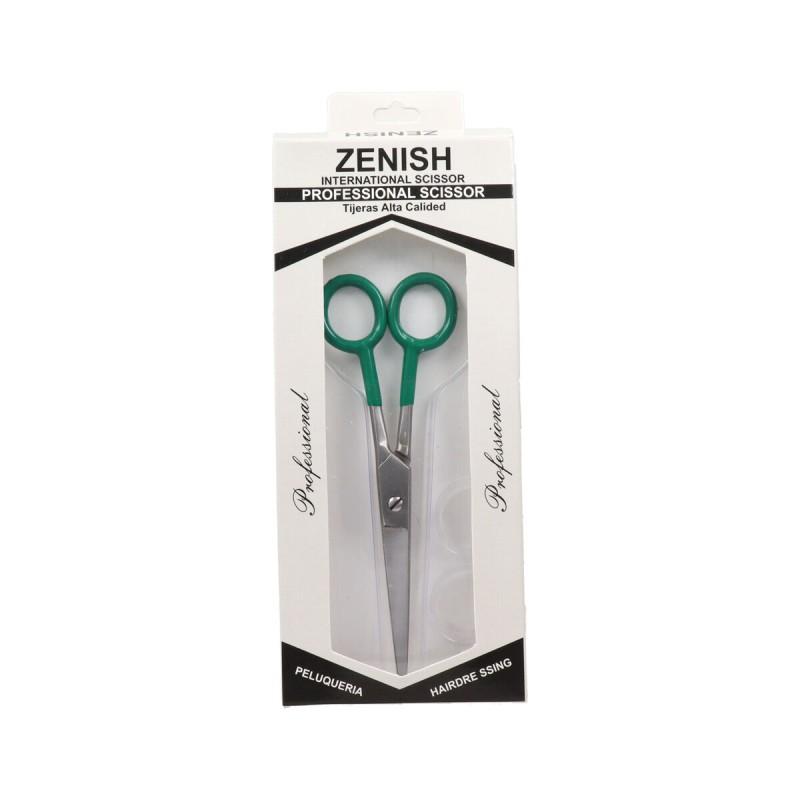 Tijeras para el cabello Zenish Professional 7" Verde