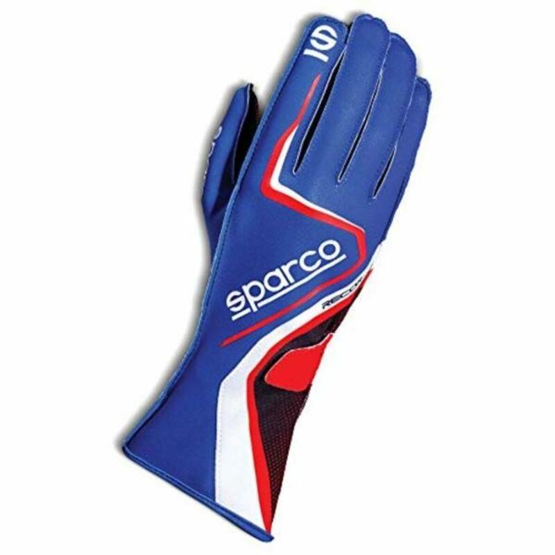 Guantes de Karting Sparco S00255509AZRS Turquesa