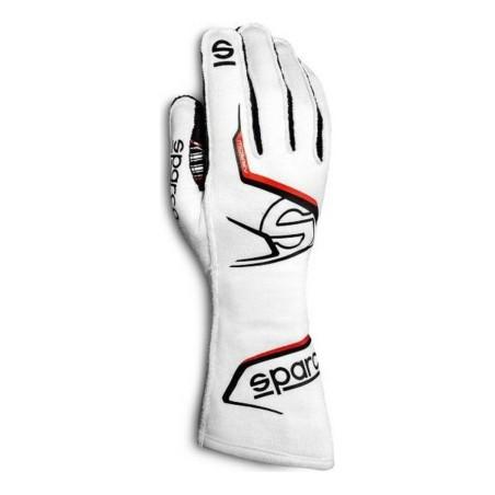 Guantes de Hombre para Conducir Sparco ARROW KART Blanco Talla 10