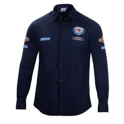 Camisa de Manga Larga Hombre Sparco Martini Racing Talla L Azul marino