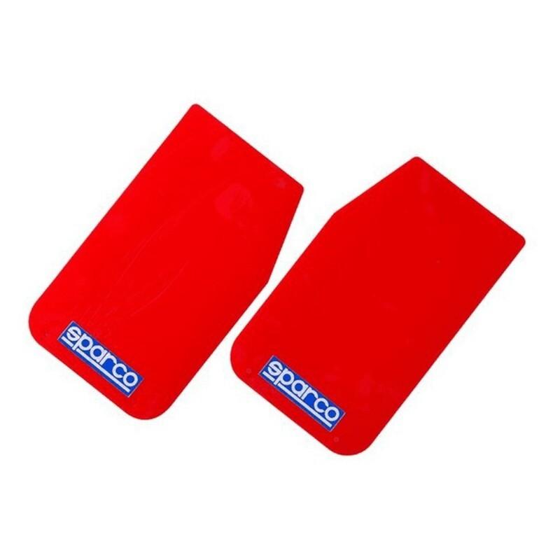 Faldilla antibarro Sparco 03791RS Rojo (2 uds)