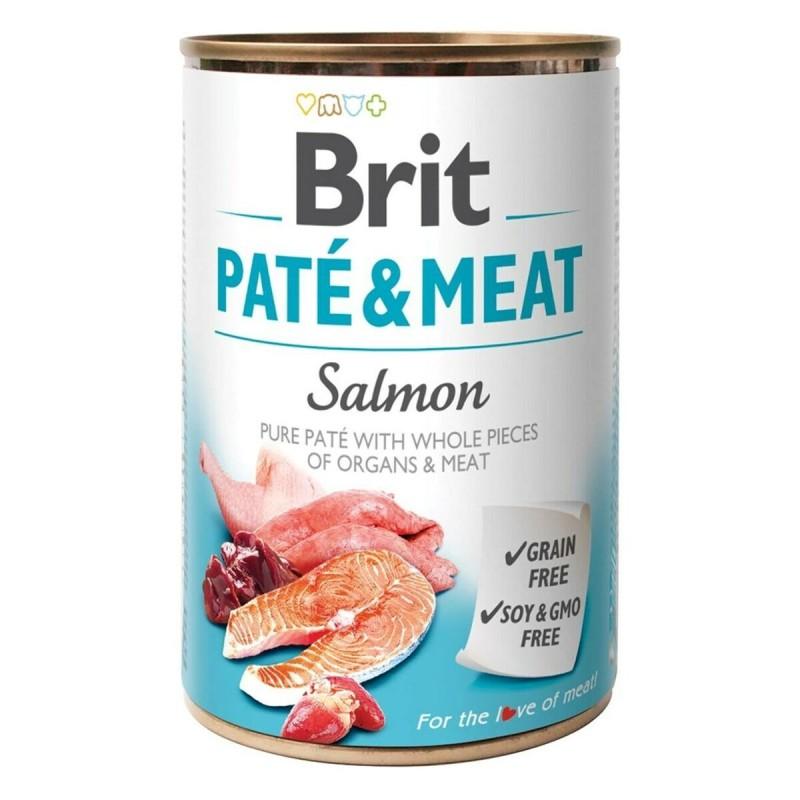 Comida húmeda Brit                                 Pollo Salmón 400 g