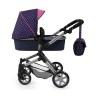 Carrito para Muñecas Reig Combi Neo Pro Azul marino 63 cm