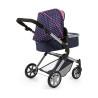 Carrito para Muñecas Reig Combi Neo Pro Azul marino 63 cm