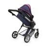 Carrito para Muñecas Reig Combi Neo Pro Azul marino 63 cm