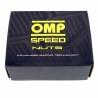 Set Tuercas OMP 7075 40 mm M14 x 1,50 20 uds Plata