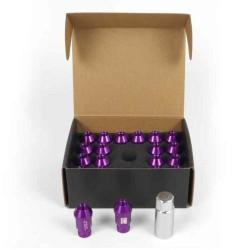 Set Tuercas OMP 7075 40 mm M14 x 1,50 20 uds Violeta