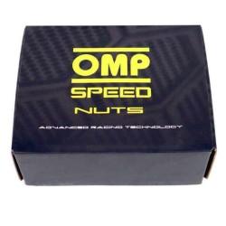 Set Tuercas OMP 7075 40 mm M14 x 1,50 20 uds Antracita