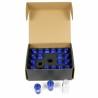 Set Tuercas OMP 7075 M12 x 1,25 40 mm 20 uds Azul