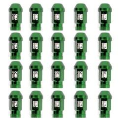 Set Tuercas OMP 7075 Verde 20 uds M14 x 1,25