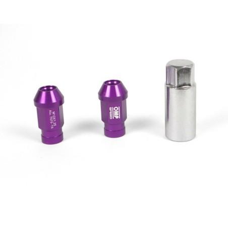 Set Tuercas OMP 7075 Violeta 20 uds M14 x 1,25