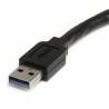 Cable USB Startech USB3AAEXT5M          USB A Negro