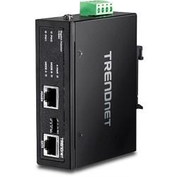 Inyector PoE Trendnet TI-IG60 1000 Mbit/s Negro