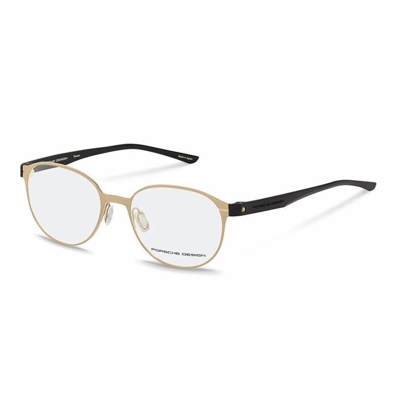 Montura de Gafas Unisex Porsche P8345-C-5218 Dorado Ø 52 mm