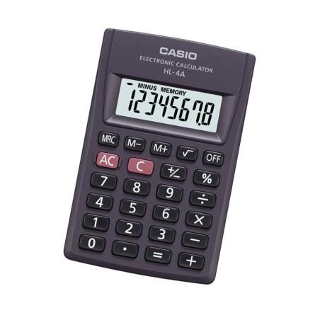 Calculadora Casio HL-4A Gris Resina 8 x 5 cm