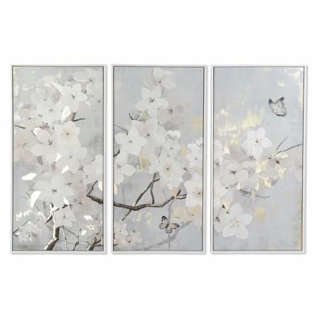 Juego de 3 cuadros DKD Home Decor Árbol Oriental 150 x 4 x 100 cm