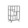 Estantería DKD Home Decor Negro Metal Cristal 60 x 28 x 93 cm (1)