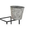 Macetero DKD Home Decor Gris Metal Desgastado 34 x 34 x 71 cm