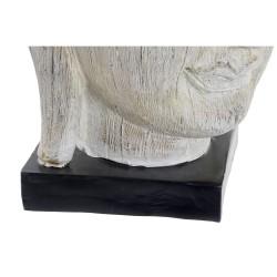 Figura Decorativa DKD Home Decor 33 x 34 x 65 cm Gris Buda Oriental Decapé